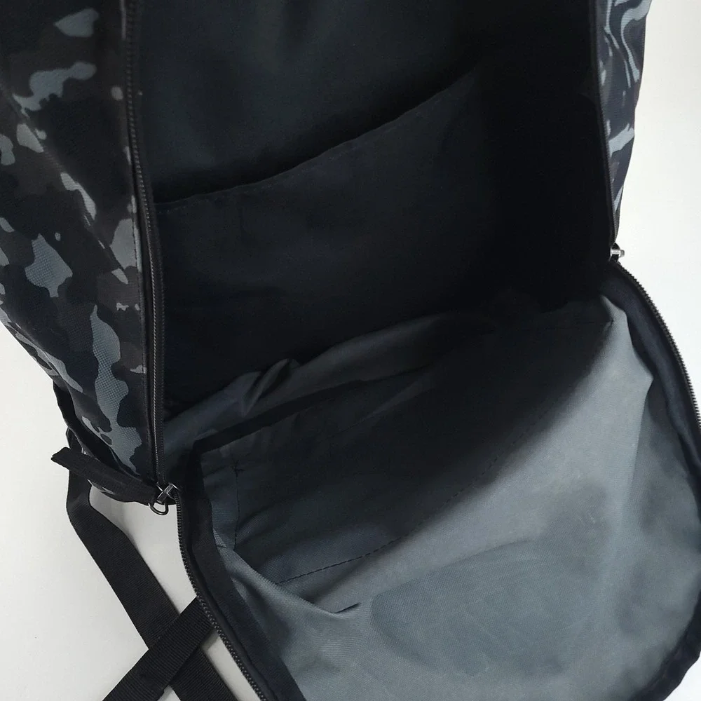Nike Laptop Backpack 17x12x6 Holds 15 in Laptop Black Green Gray Camo CV0835 010